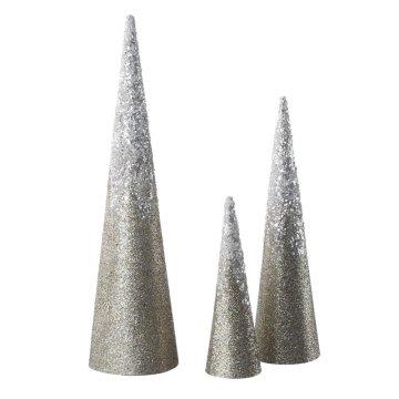 Rental store for Centerpiece Tree Glittered Silver LG in Naples FL