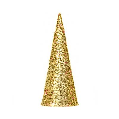 Rental store for Centerpiece Tree Glittered Gold SM in Naples FL