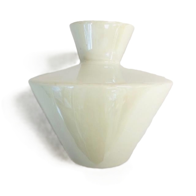 Rental store for Centerpiece 10  White Modern Vase in Naples FL