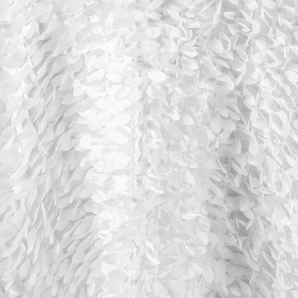 Rental store for Linen 120  Round White Small Petal in Naples FL