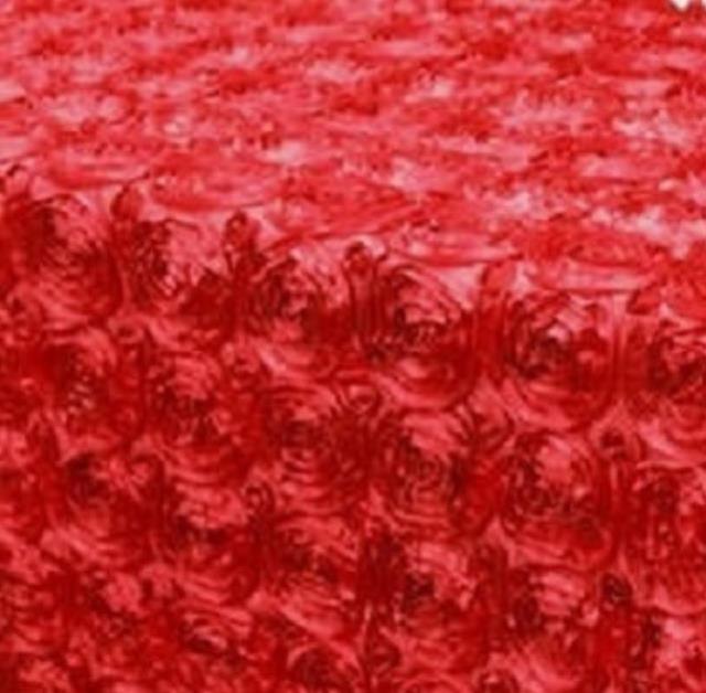 Rental store for Linen 132  Round Red Rosette in Naples FL