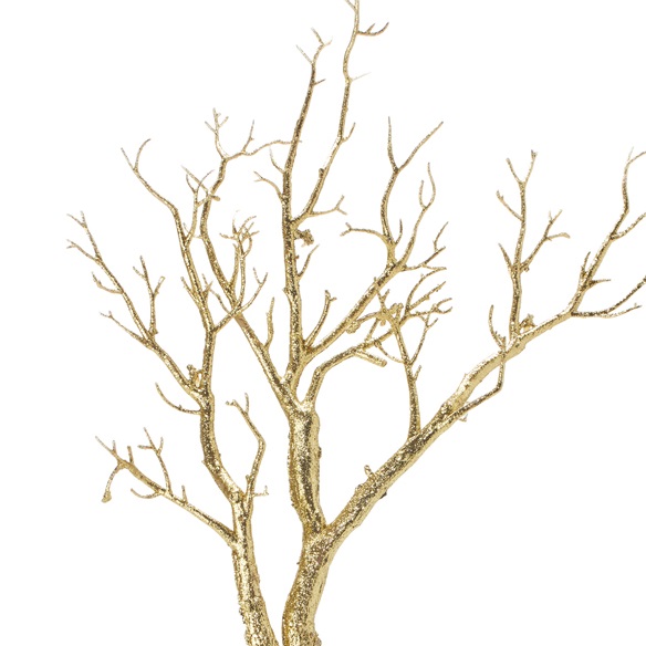 Rental store for Centerpiece Tree 4  Gold Glitter in Naples FL