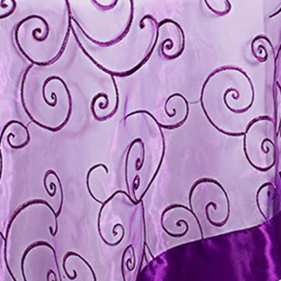 Rental store for Linen 85x85 Purple Swirl Sheer in Naples FL