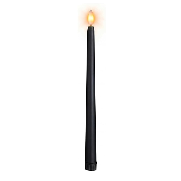 Rental store for Candle Taper 9  Black Plastic  battery in Naples FL