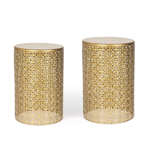 Rental store for Sofa Table Gold Set of 2 in Naples FL