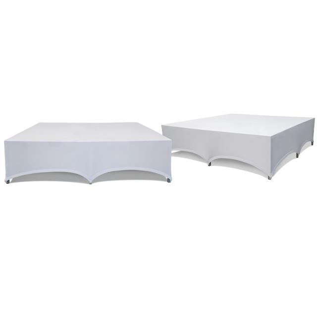 Rental store for Linen Stretch White Stair Cover 4X2X8 in Naples FL