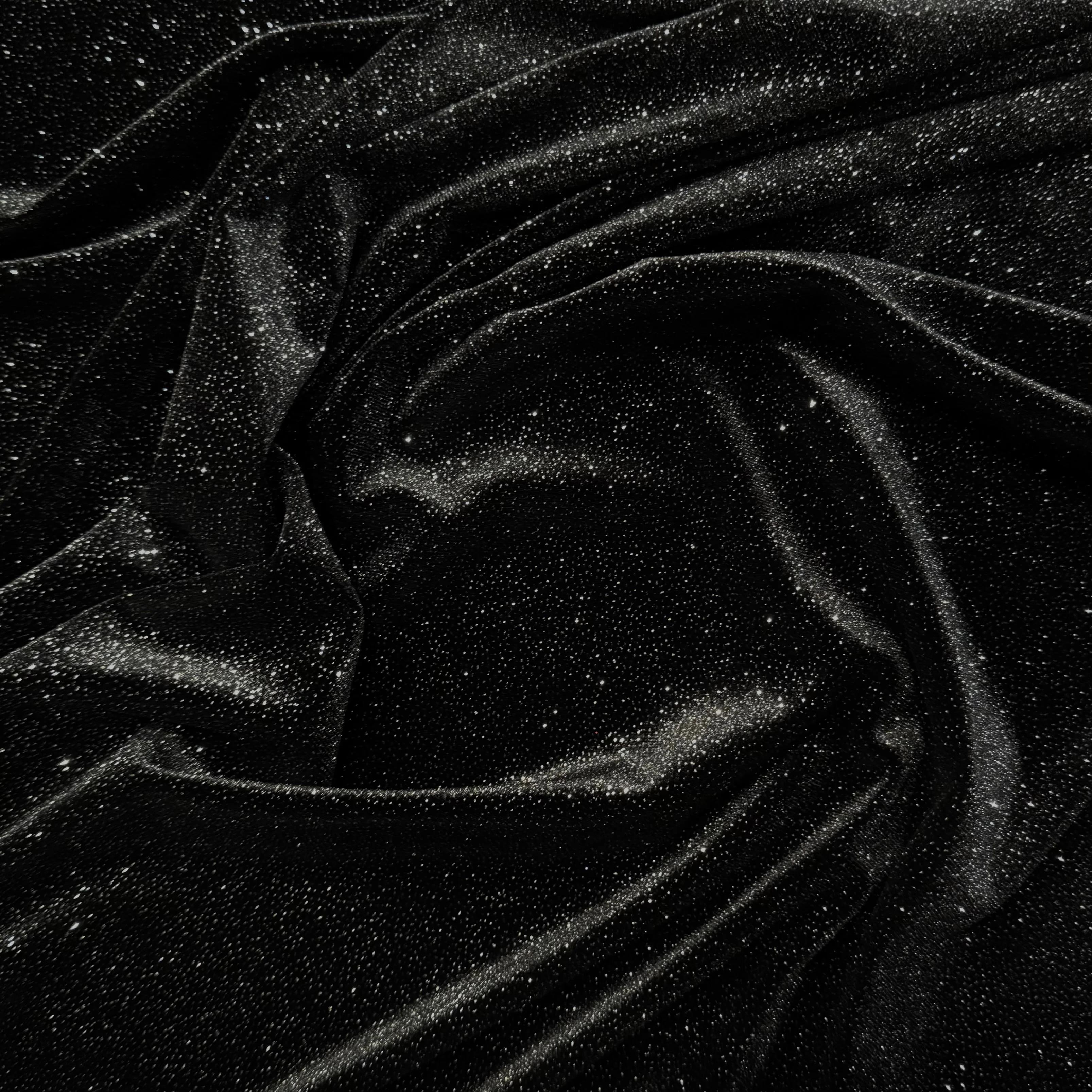 Rental store for Linen 120  Round Velvet Black Glitter in Naples FL