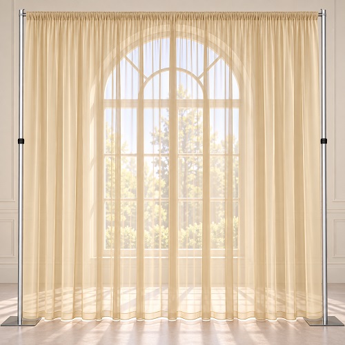 Rental store for CHAMPAGNE SHEER BACKDROP in Naples FL
