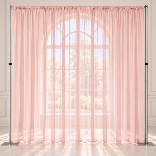 Rental store for DUSTY PINK SHEER BACKDROP in Naples FL