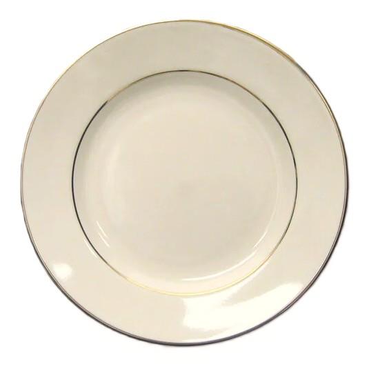 Rental store for China Ivory Gold Band 10  Dinner Plate in Naples FL