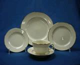 Rental store for China Ivory Gold Band Saucer in Naples FL