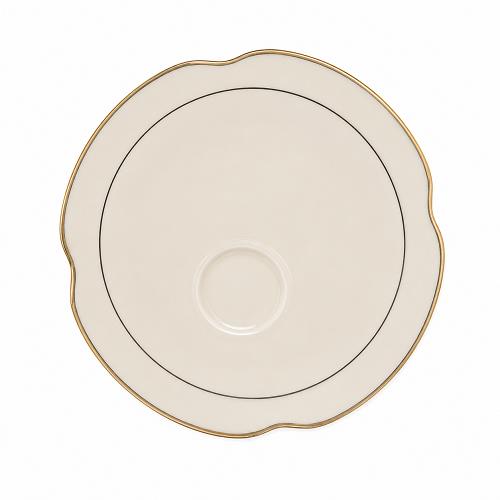 Rental store for China Ivory Gold Band Snack Plate w Cup in Naples FL