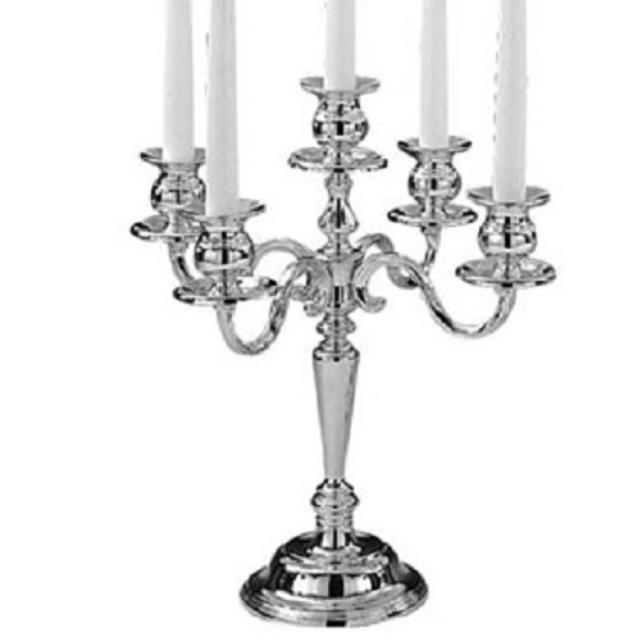 Rental store for Silver Candelabra 5 Lite 14 in Naples FL