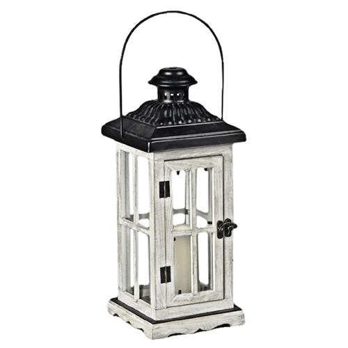 Rental store for Lantern Nautical White Wood 8.5 x18.5 in Naples FL